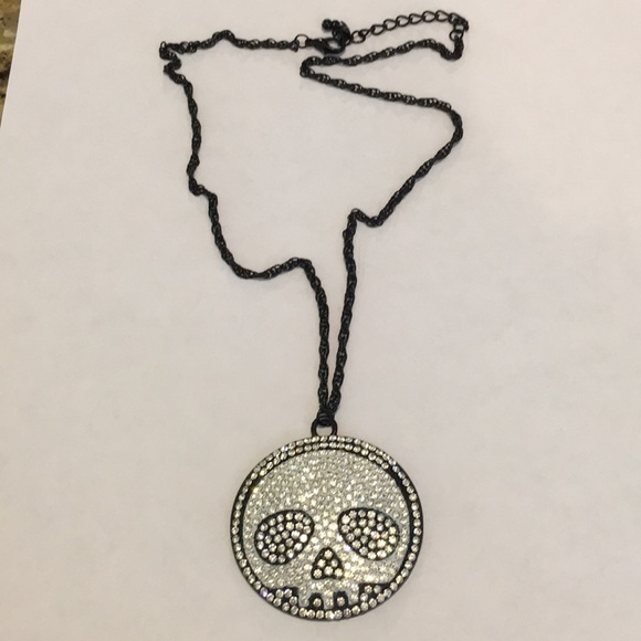 Jewelry - 💀Skeleton Jack 13 inch Bling Necklace NEW CUTE💀